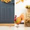 Glitzhome® 21.5" Thanksgiving Metal Turkey Porch Décor
